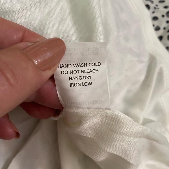 Sienna Sky Dress Black White Dot Dress Adjustable Spaghetti Strap Button Front L - Picture 9 of 12